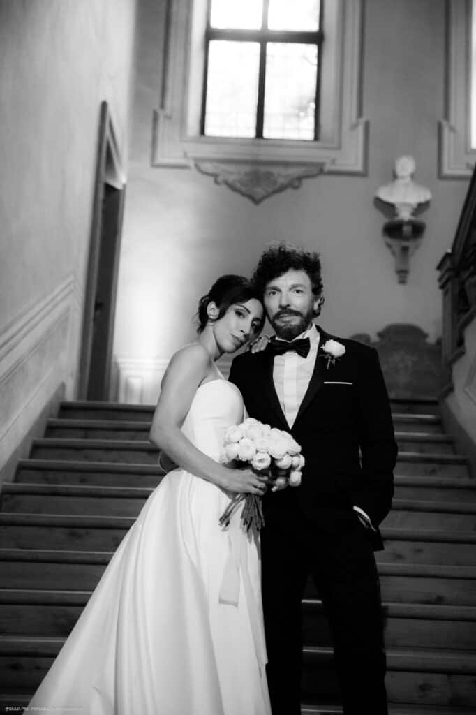 stile editoriale elegante foto matrimonio