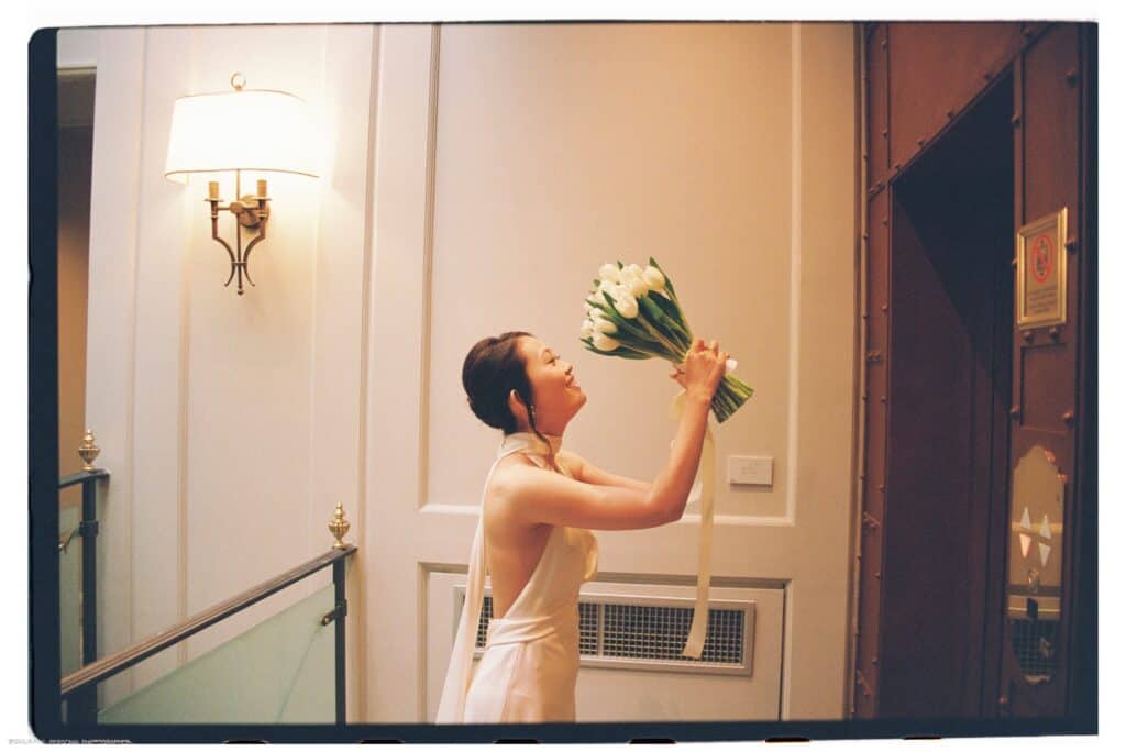fotografo matrimonio analogico